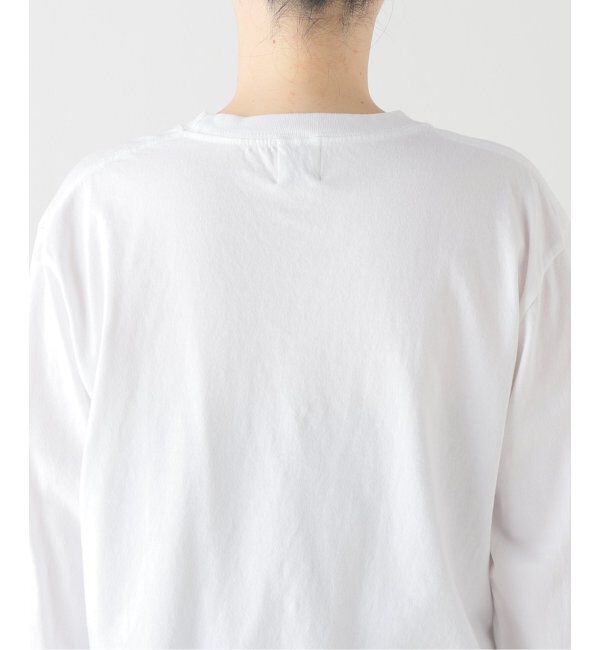 Spick and Span「モノトーンプリントロゴロンT」|Tシャツ・カットソー|