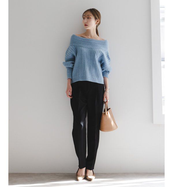 NOBLE「グルカテーパードパンツ」|スラックス|