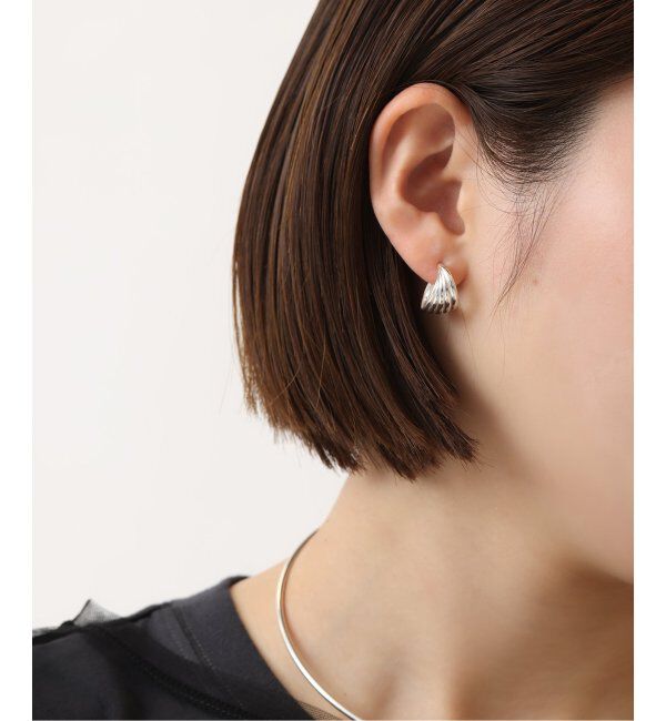 Spick and Span「【SAMH by LILAS】5ラインカーブフープピアス SV（両耳）」|ピアス|