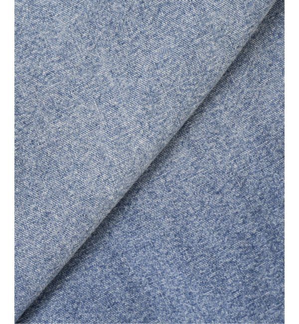 Spick and Span「《WEB限定 / 追加》バンドカラーボックスダンガリーシャツ」|シャツ・ブラウス|