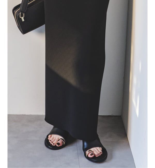 NOBLE「《追加》コンフォートジャージーライクタイトスカート 2」|スカート|