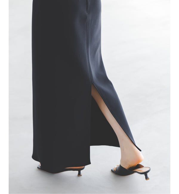 NOBLE「《追加》コンフォートジャージーライクタイトスカート 2」|スカート|