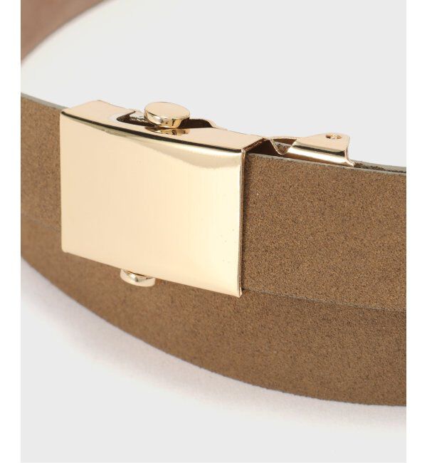 FRAMeWORK「≪追加≫LEFIJE leather ガチャベルト2cm」|ベルト|