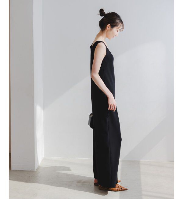 NOBLE「【洗える】ニットライクジョーゼット2wayワンピース」|ワンピース|