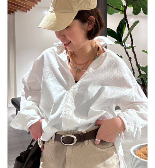 FRAMeWORK「≪追加≫コットンレギュラーカラーシャツ2」|シャツ・ブラウス|