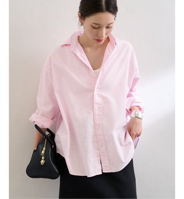 FRAMeWORK「≪追加≫コットンレギュラーカラーシャツ2」|シャツ・ブラウス|ピンク