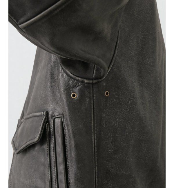 U by SPICK&SPAN「GLOWNY/グロウニー AIR FORCE LEATHER JACKET 2」|ライダースジャケット|