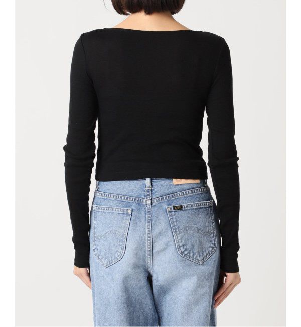 U by SPICK&SPAN「《追加2》シフォンテレコカットトップス」|Tシャツ・カットソー|