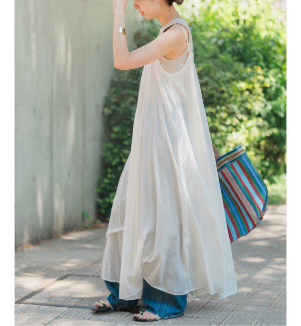 Spick and Span「HYU ギャザーワンピース」|ワンピース|