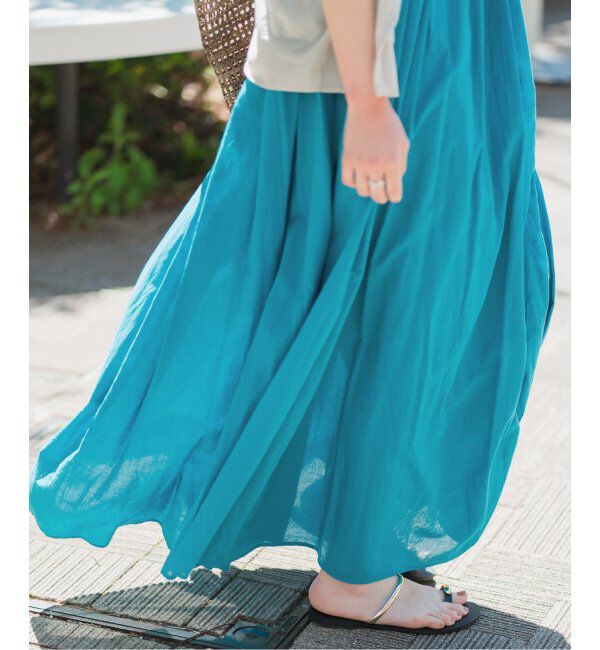 Spick and Span「HYU ギャザーワンピース」|ワンピース|