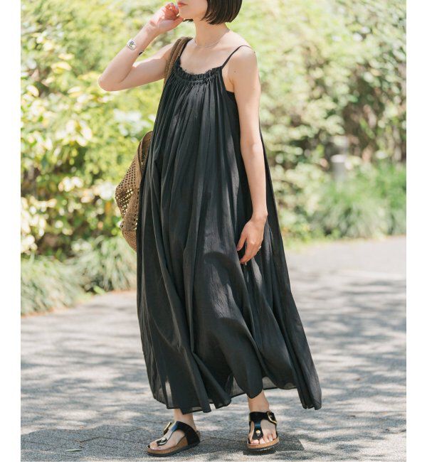 Spick and Span「HYU ギャザーワンピース」|ワンピース|