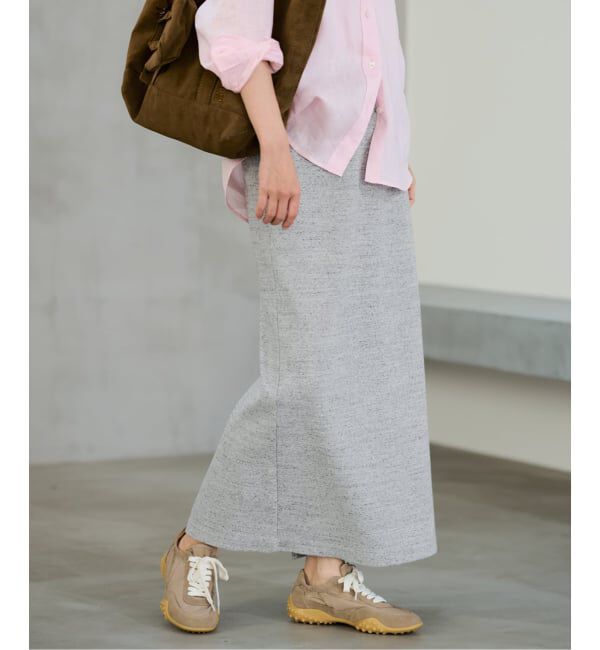 FRAMeWORK「≪手洗い可 / 予約≫コットンリブスカート」|スカート|