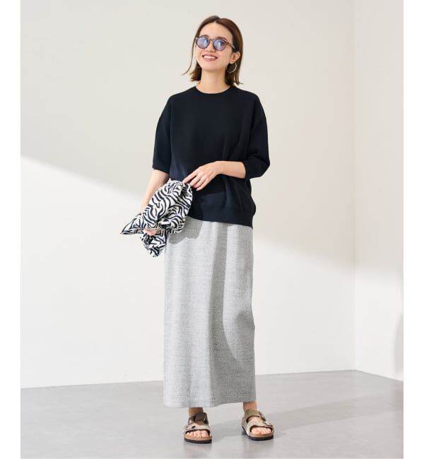 FRAMeWORK「≪手洗い可 / 予約≫コットンリブスカート」|スカート|