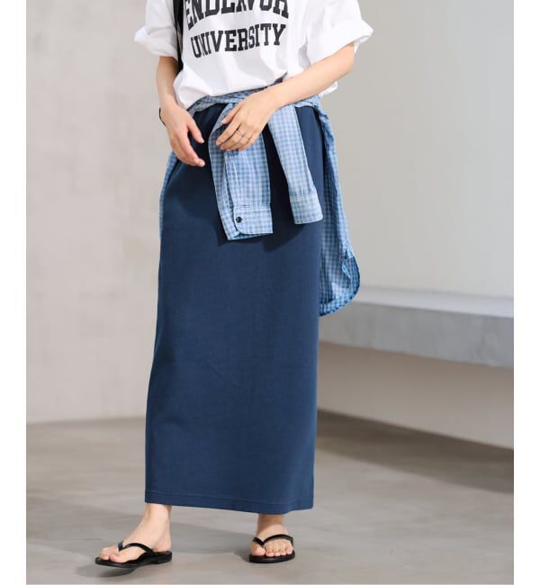 FRAMeWORK「≪手洗い可 / 予約≫コットンリブスカート」|スカート|