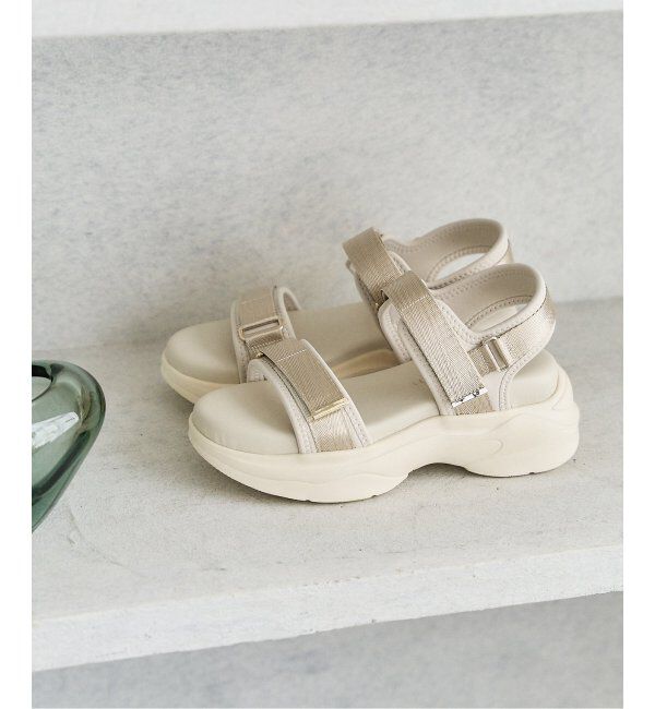  「COHINA&times;LE TALONコンビベルトスニーカーサンダル」|サンダル|