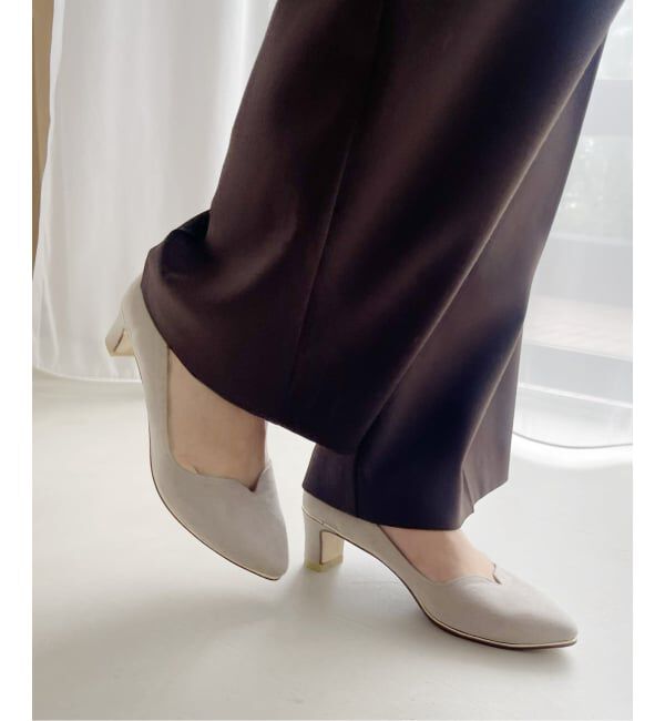  「≪追加≫5cmコウブカメタルラインパンプス」|パンプス|