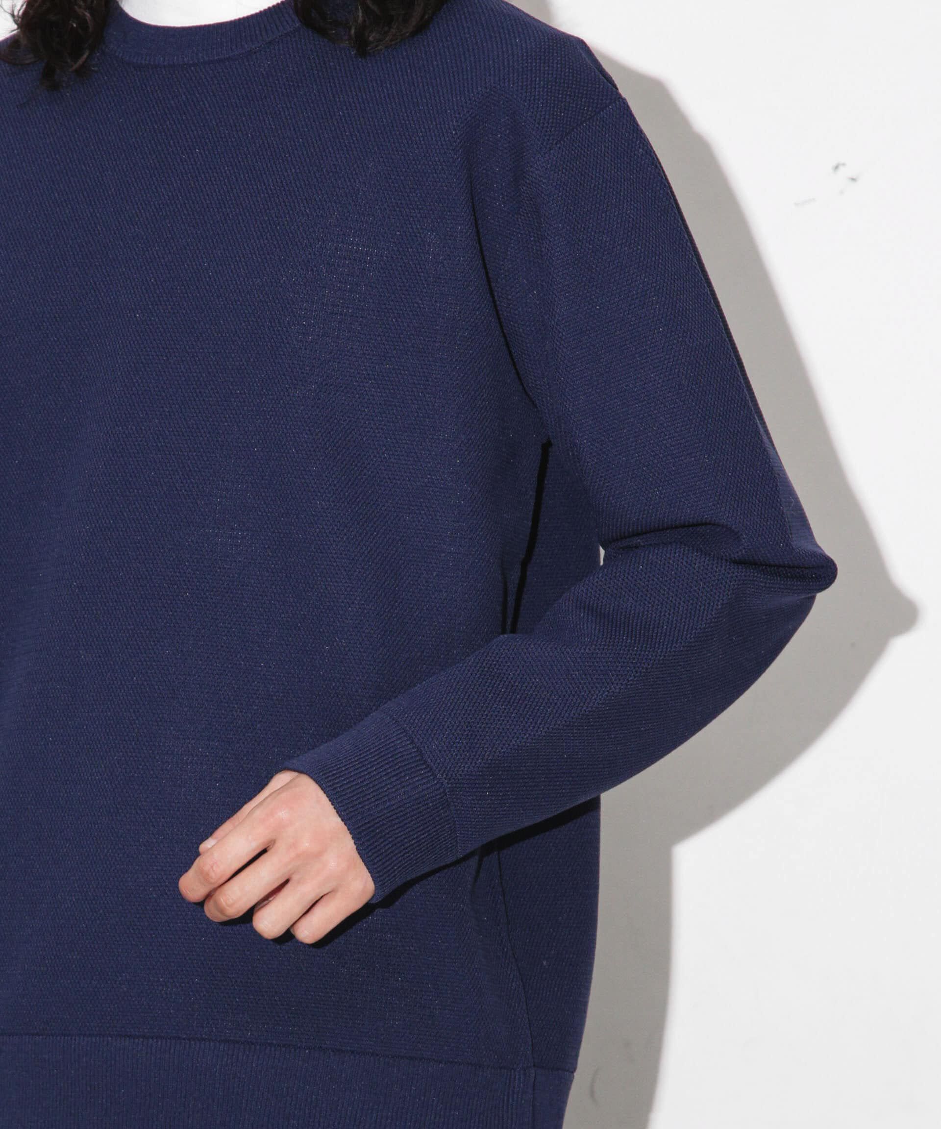 nano･universe「テック鹿の子アンサンブルニット」|ニット・セーター|