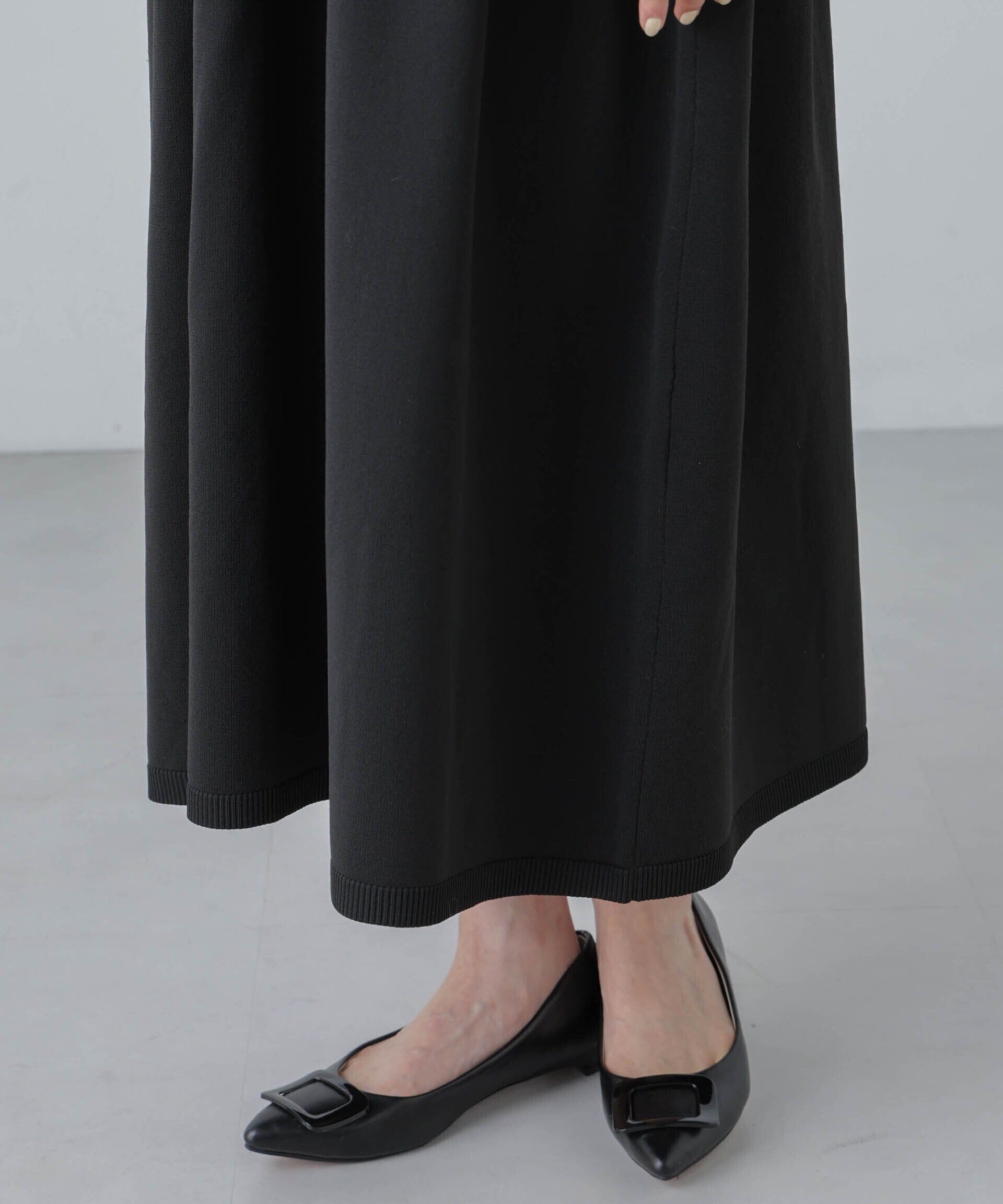 nano･universe「ティアードニットワンピース(セットアップ可)」|ワンピース|