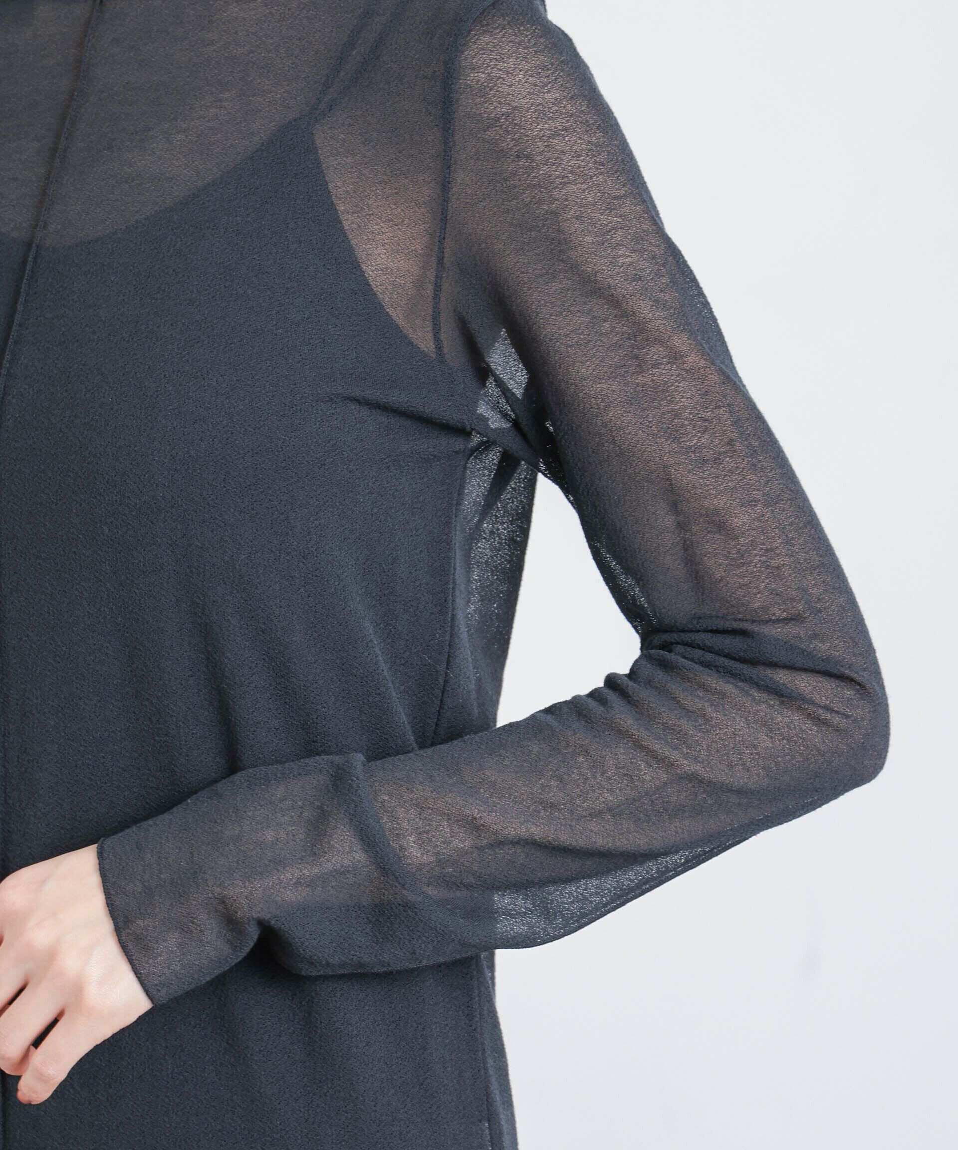 nano･universe「梨地シアーカットトップス」|Tシャツ・カットソー|