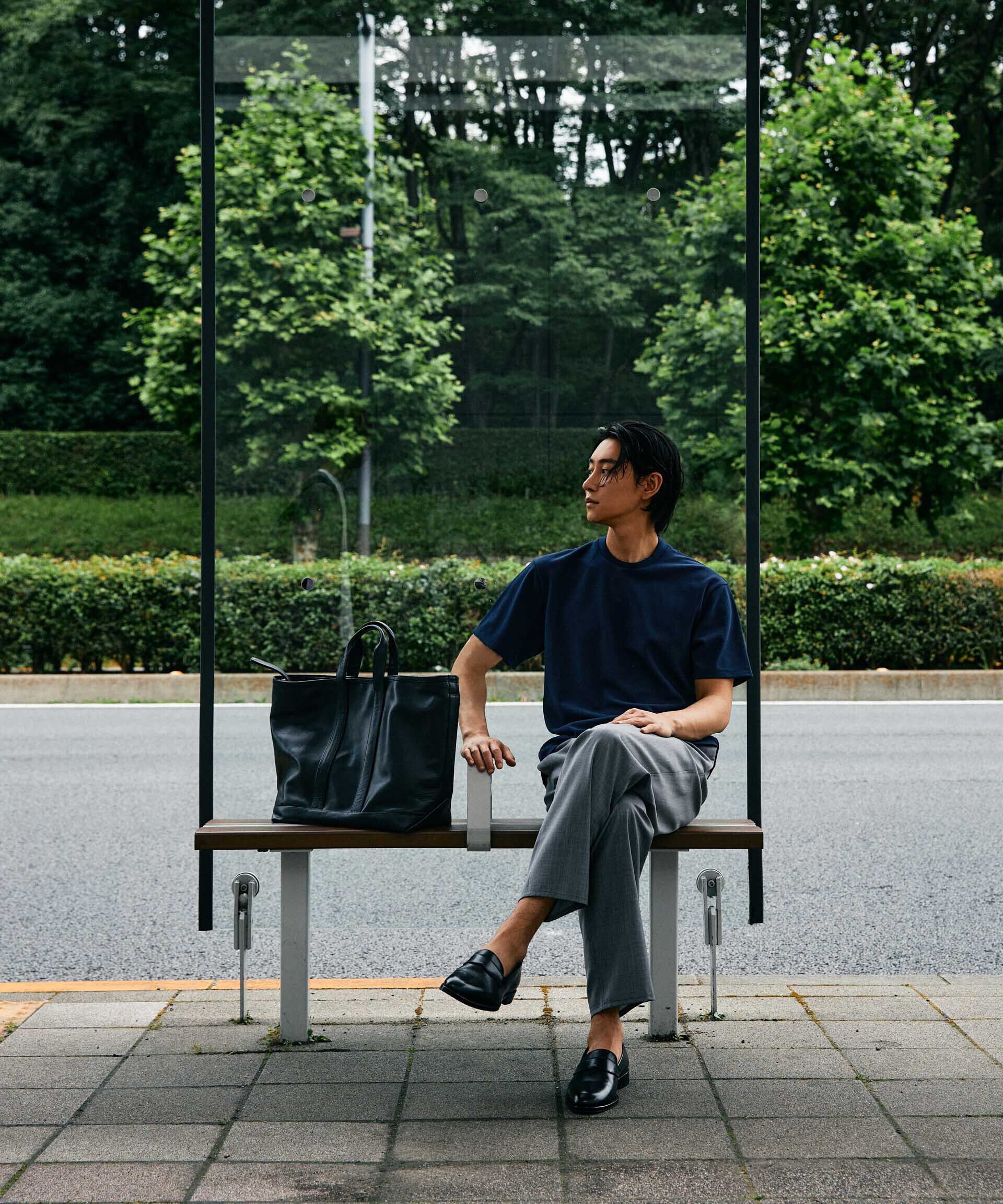 nano･universe「イタリア製 オペラローファー」|ビジネス・ドレスシューズ|