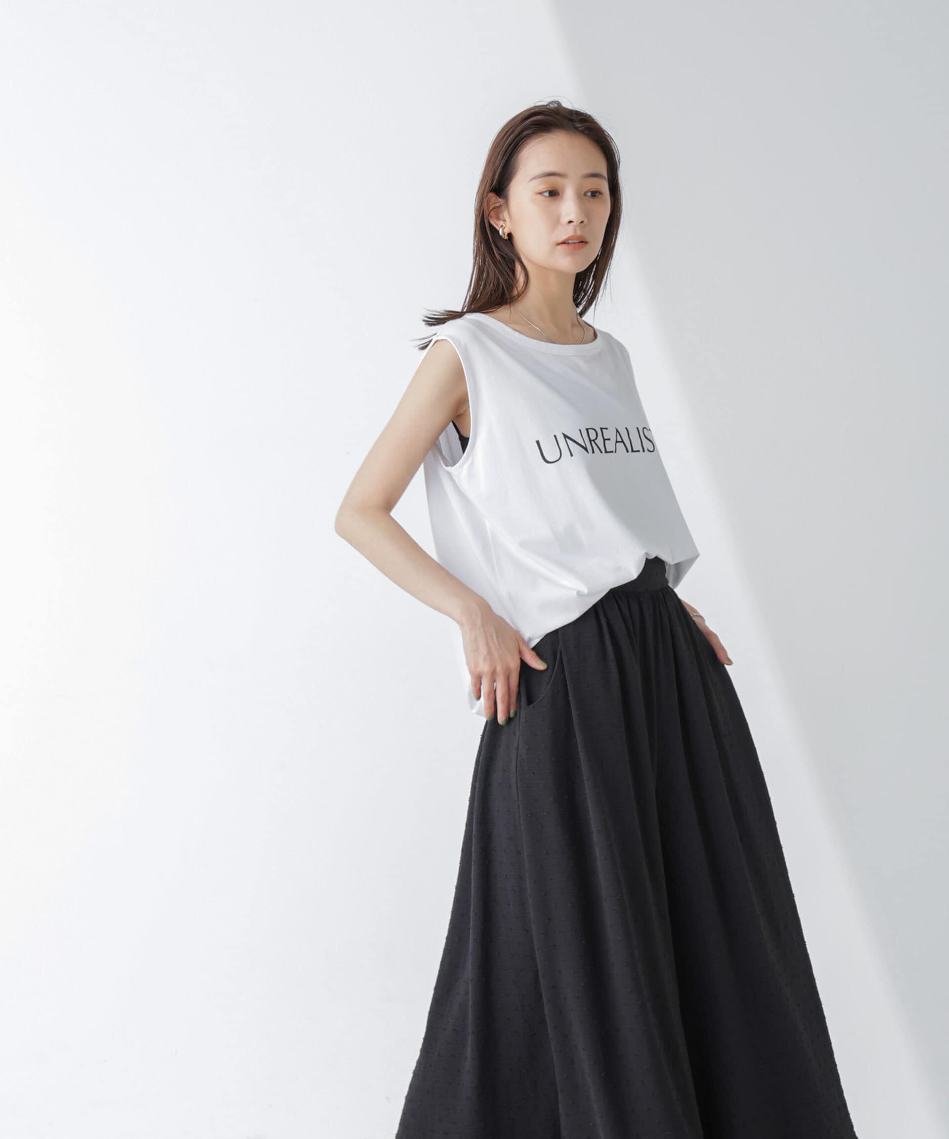 nano･universe「ドビードットワイドパンツ」|チノ|