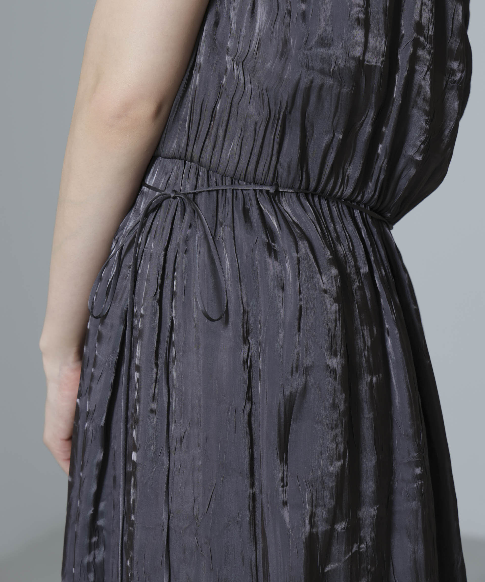 nano･universe「キャッチワッシャーサテンキャミワンピース」|ワンピース|