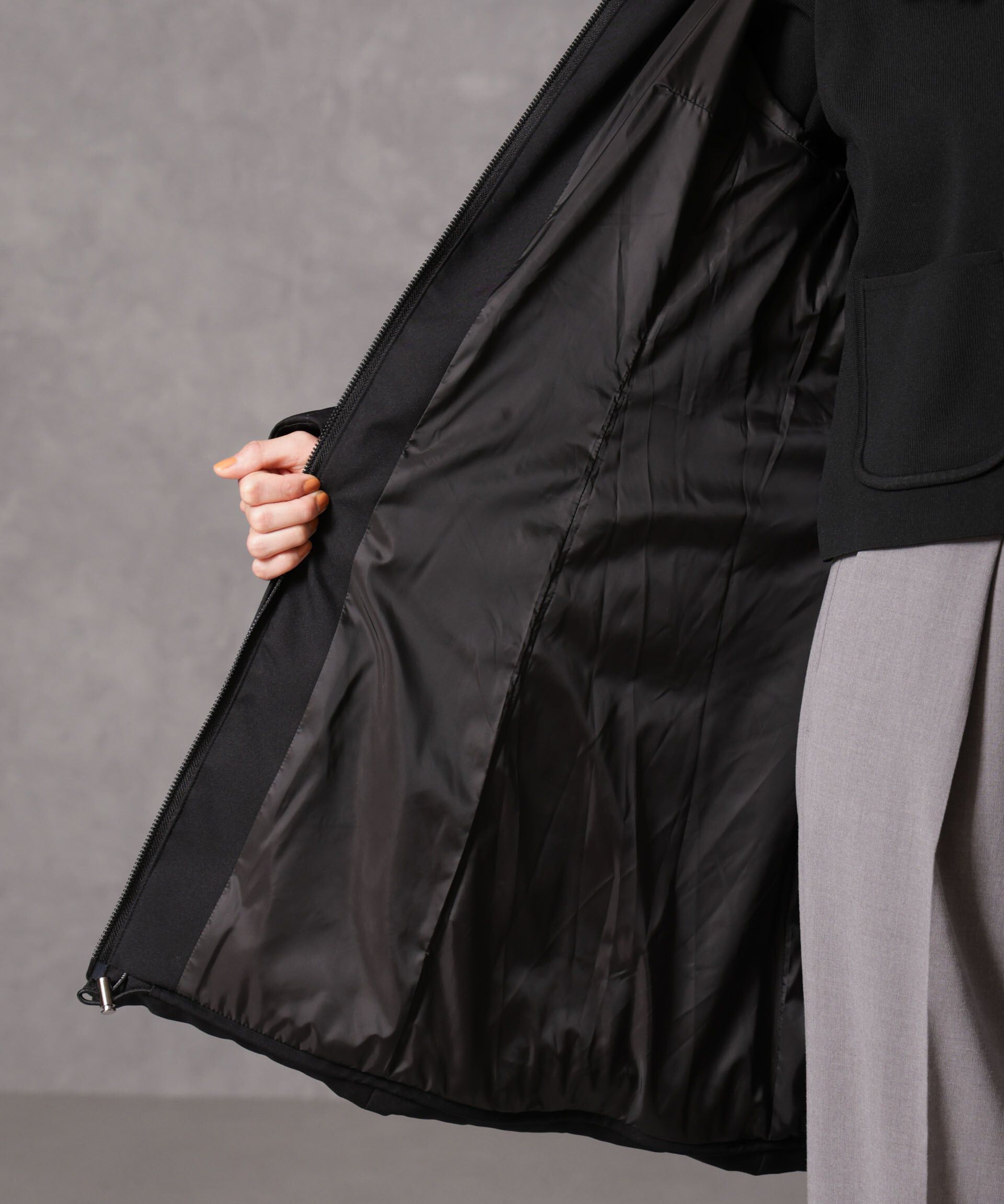 nano･universe「「西川ダウン(R)」サージロングダウン」|ダウン|