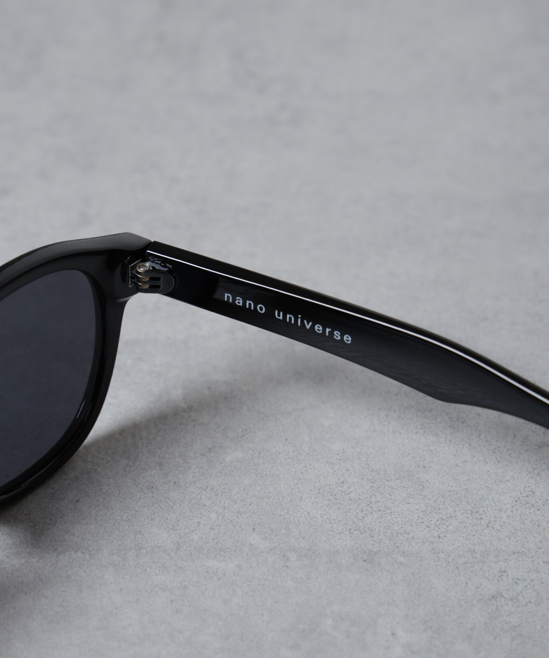 nano･universe「ウエリントン型スモークサングラス」|メガネ|