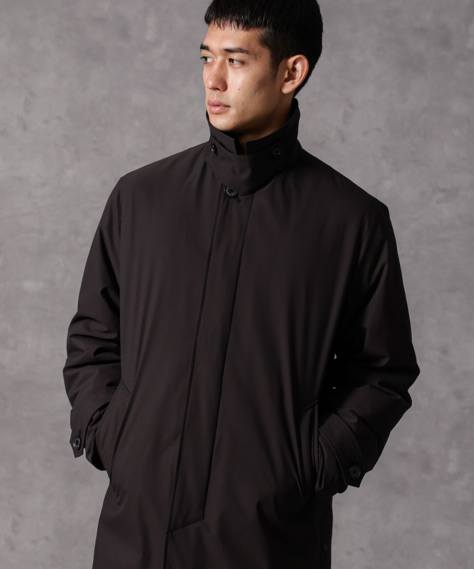 nano･universe「「西川ダウン(R)」ステンカラーダウン」|ダウン|