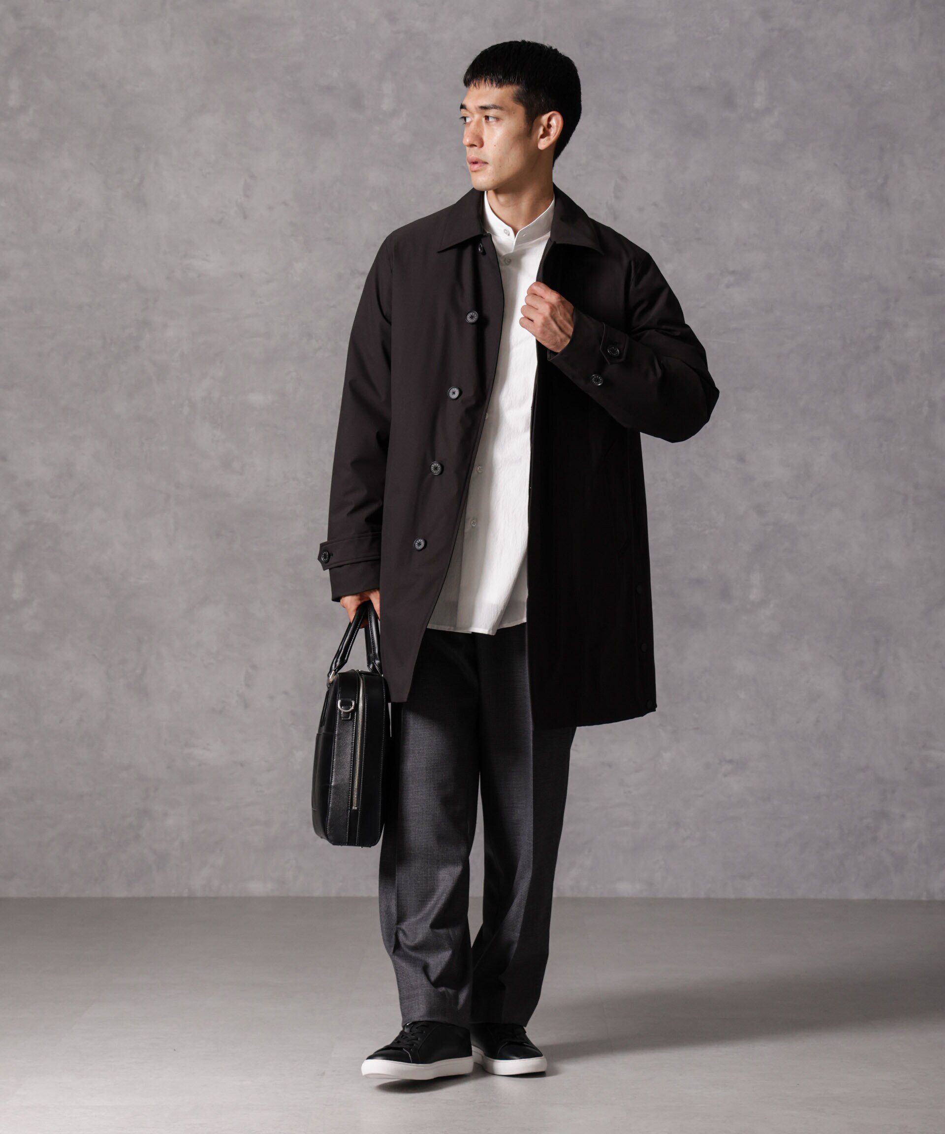 nano･universe「「西川ダウン(R)」ステンカラーダウン」|ダウン|