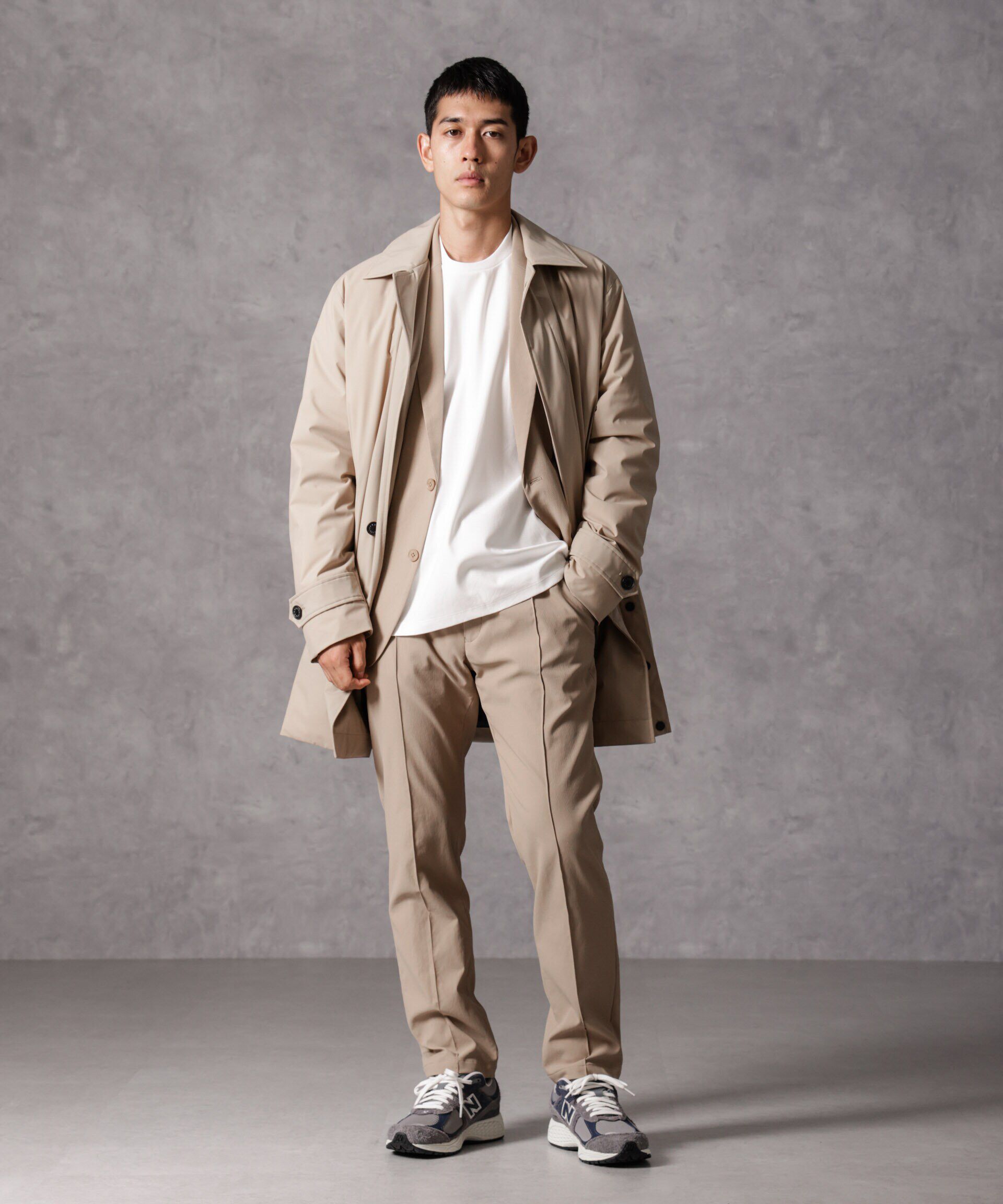 nano･universe「「西川ダウン(R)」ステンカラーダウン」|ダウン|