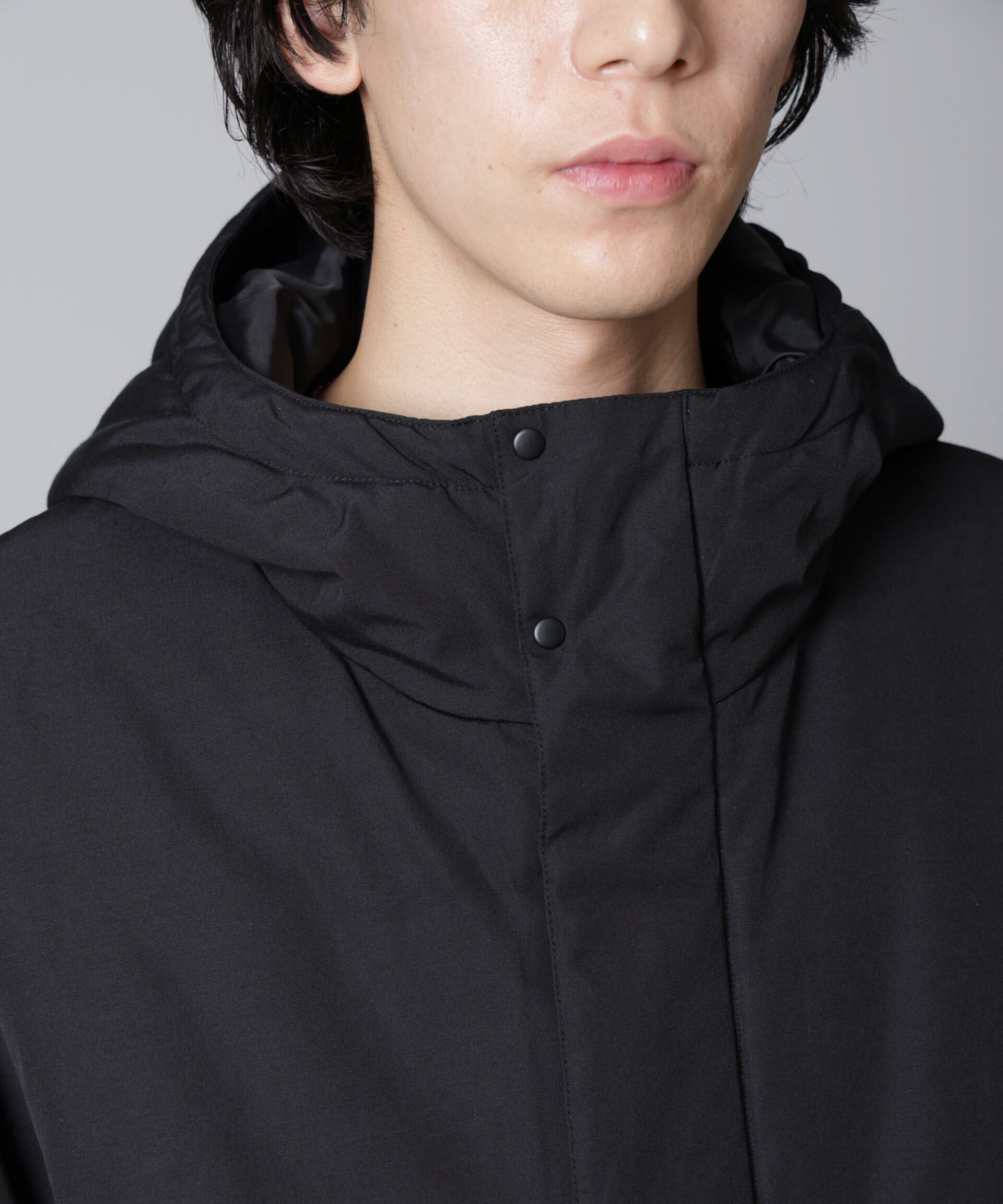 nano･universe「ミリタリー中綿ブルゾン」|ブルゾン・スタジャン|