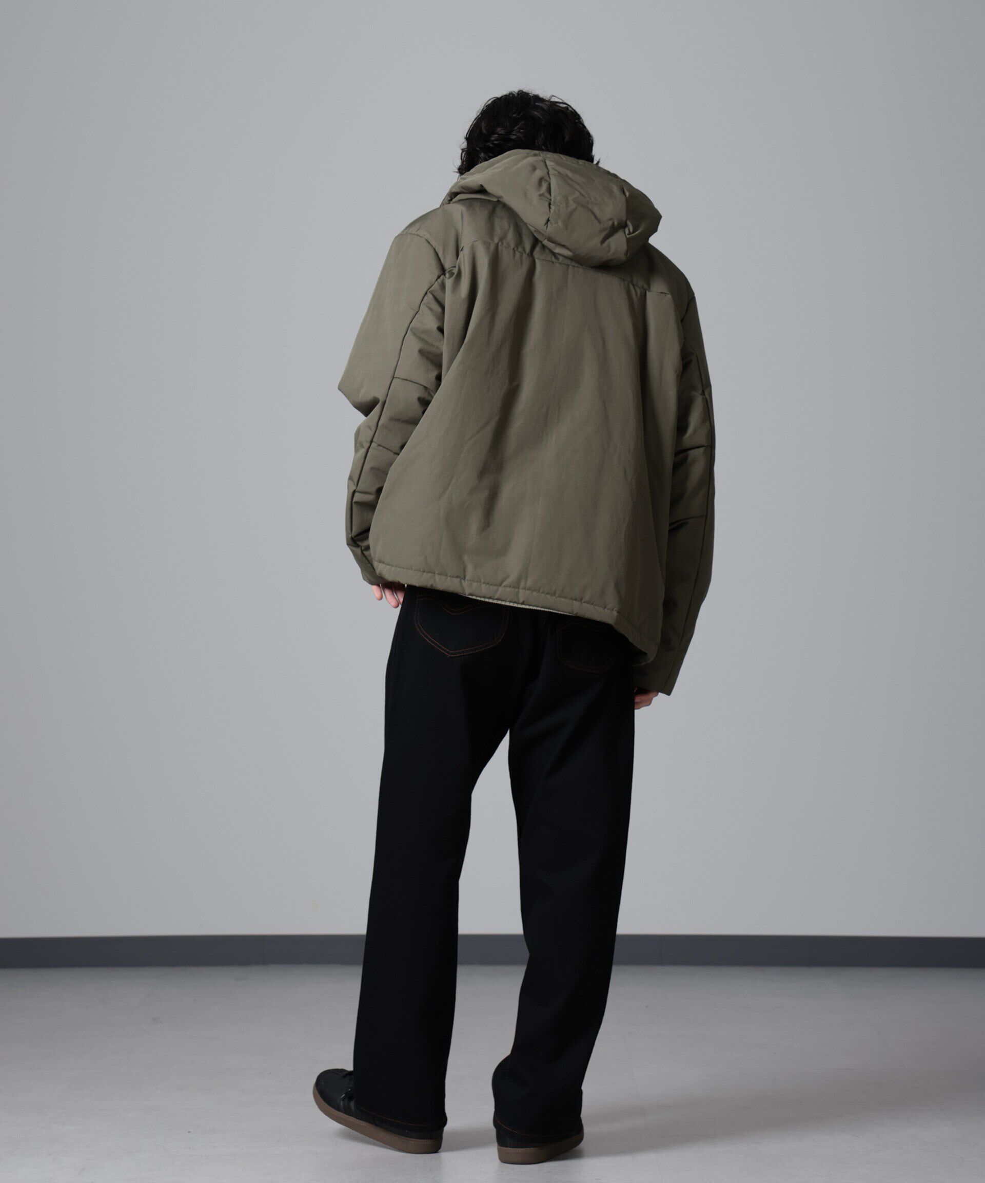 nano･universe「ミリタリー中綿ブルゾン」|ブルゾン・スタジャン|