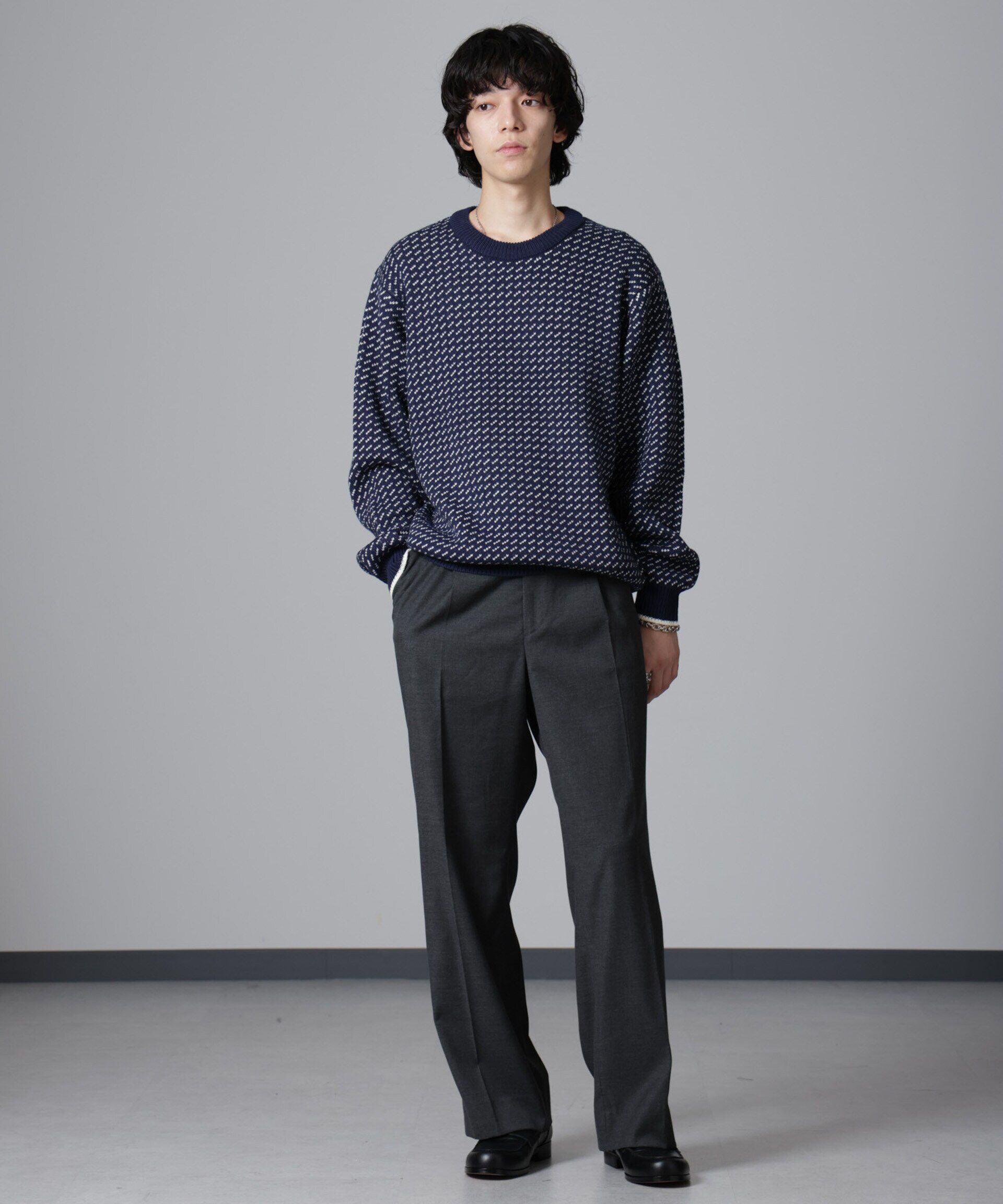 nano･universe「バーズアイニット」|ニット・セーター|