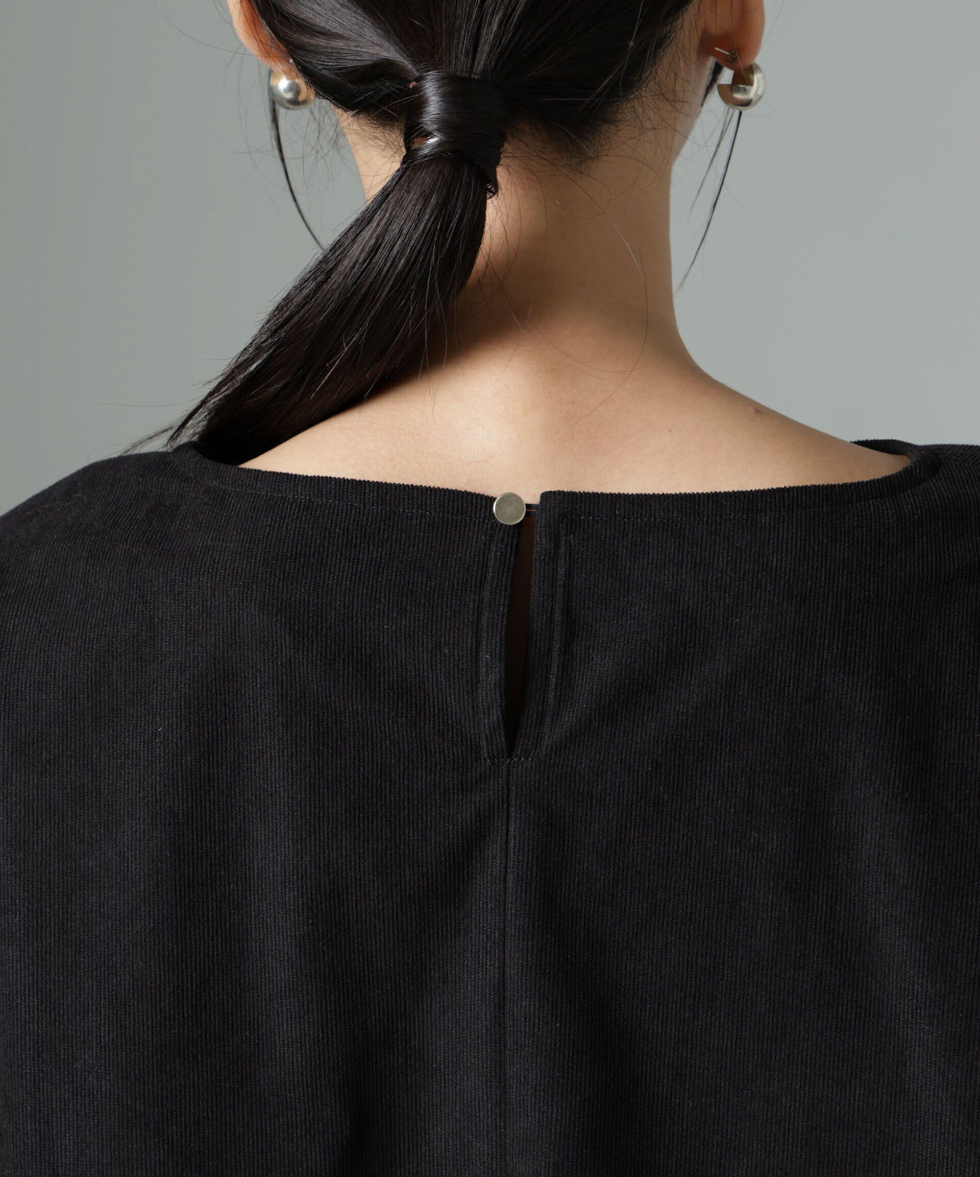 nano･universe「ﾏｲｸﾛｺｰﾙｷｬﾝﾃﾞｨｽﾘｰﾌﾞﾌﾟﾙｵｰﾊﾞｰﾌﾞﾗｳｽ(ｾｯ」|シャツ・ブラウス|