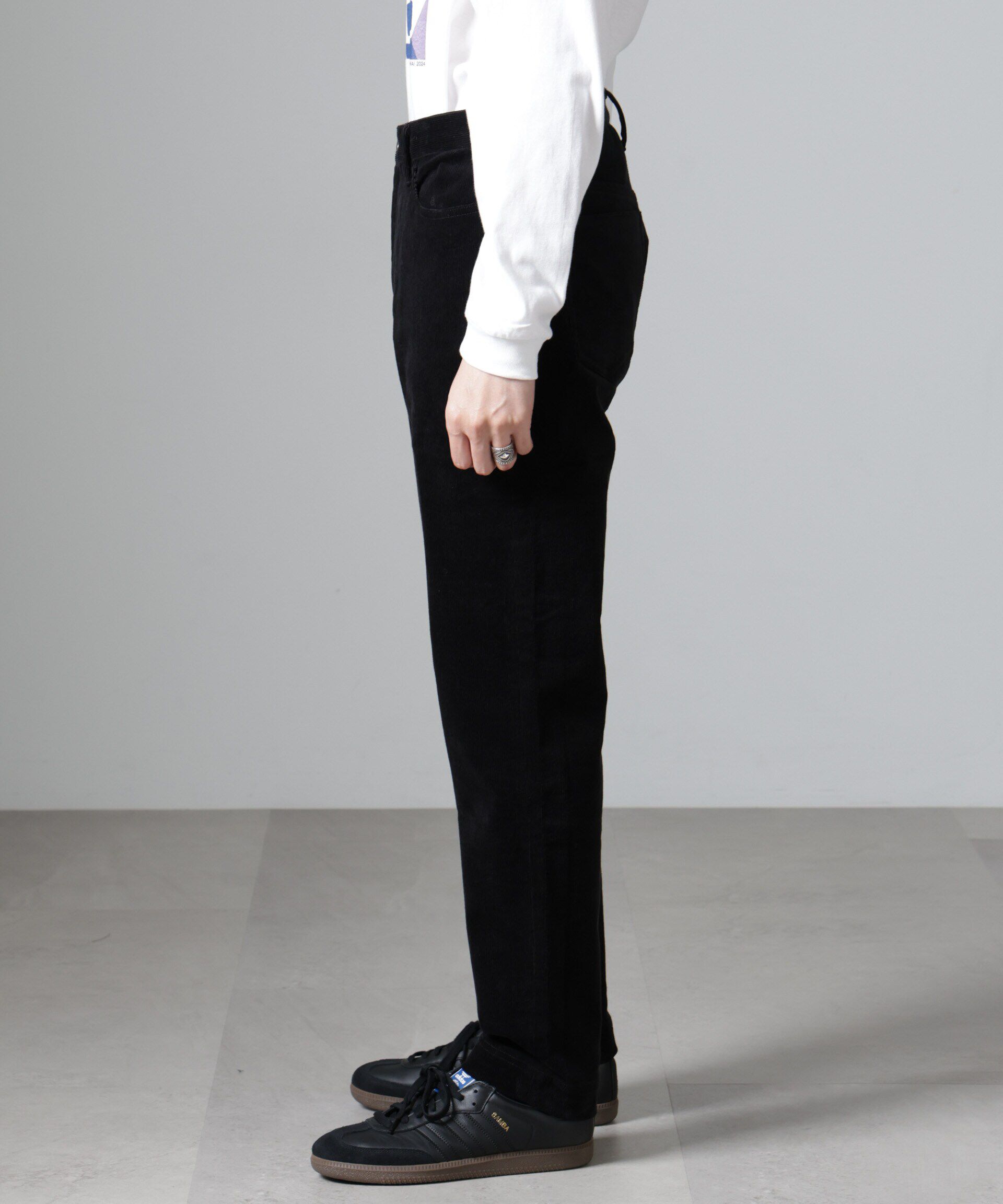 nano･universe「5Pコーデュロイパンツ」|チノ|