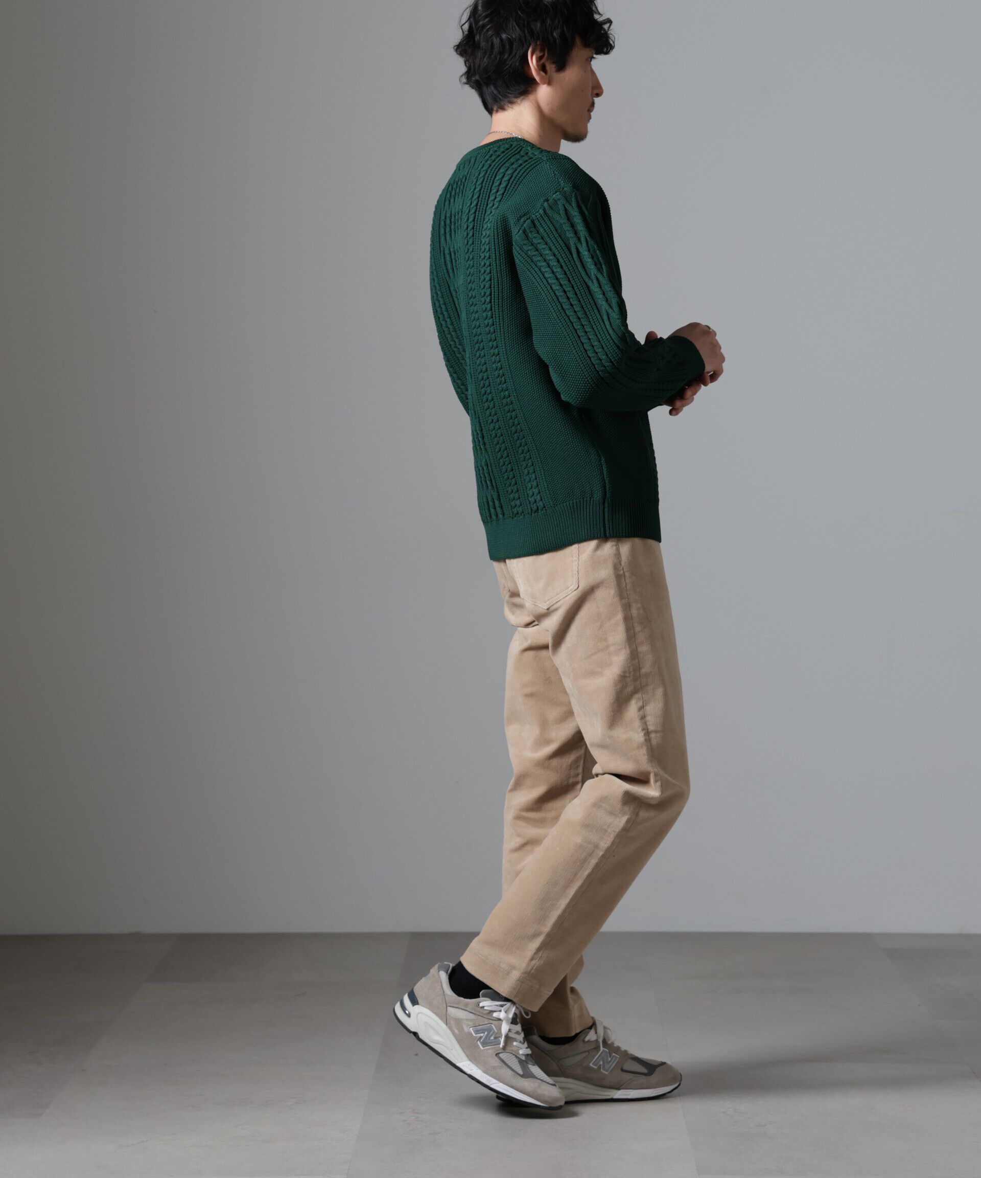 nano･universe「5Pコーデュロイパンツ」|チノ|