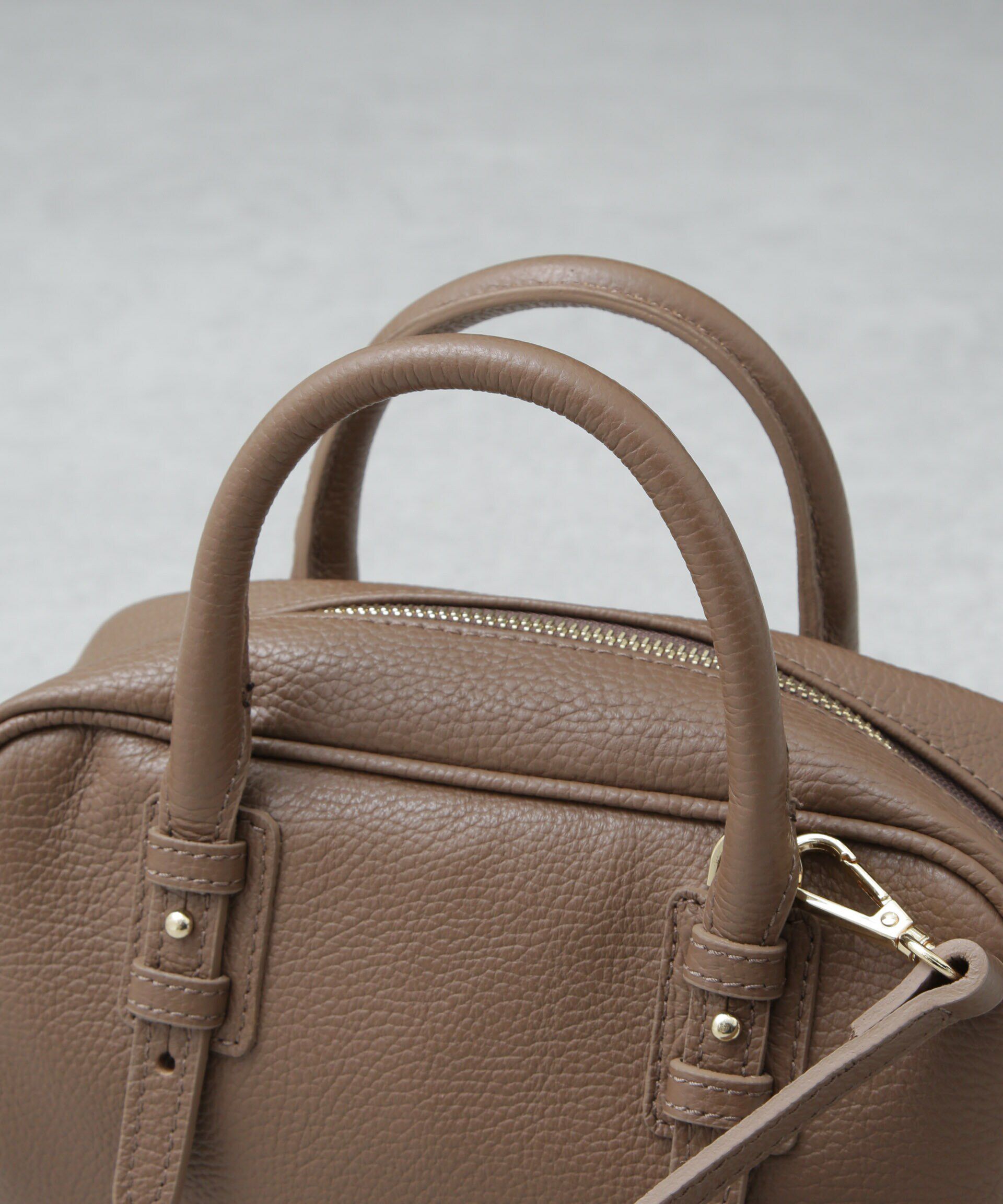 nano･universe「MARCO BIANCHINI/2WAY レザーミニボストンバッグ」|ショルダー・メッセンジャー|