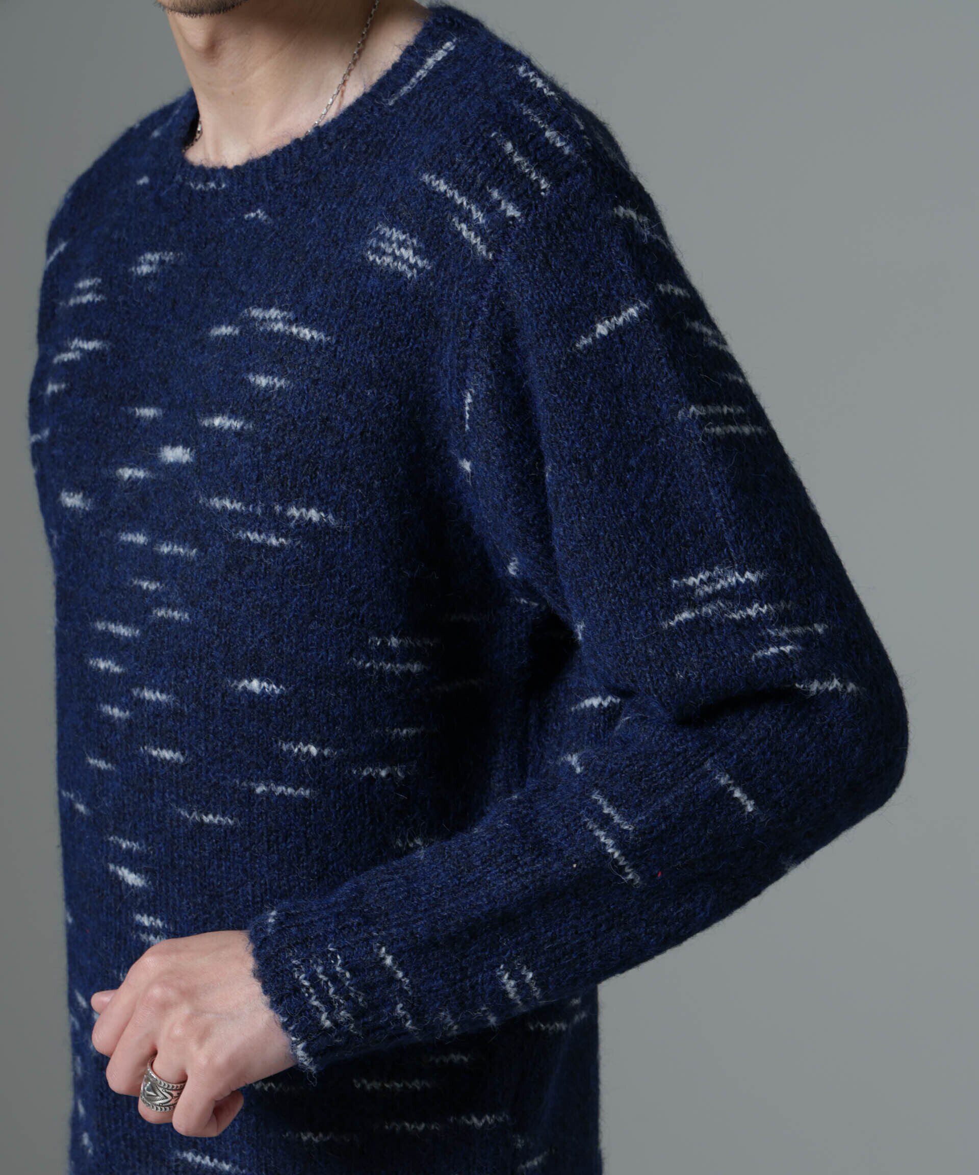 nano･universe「ノイズカモニット」|ニット・セーター|