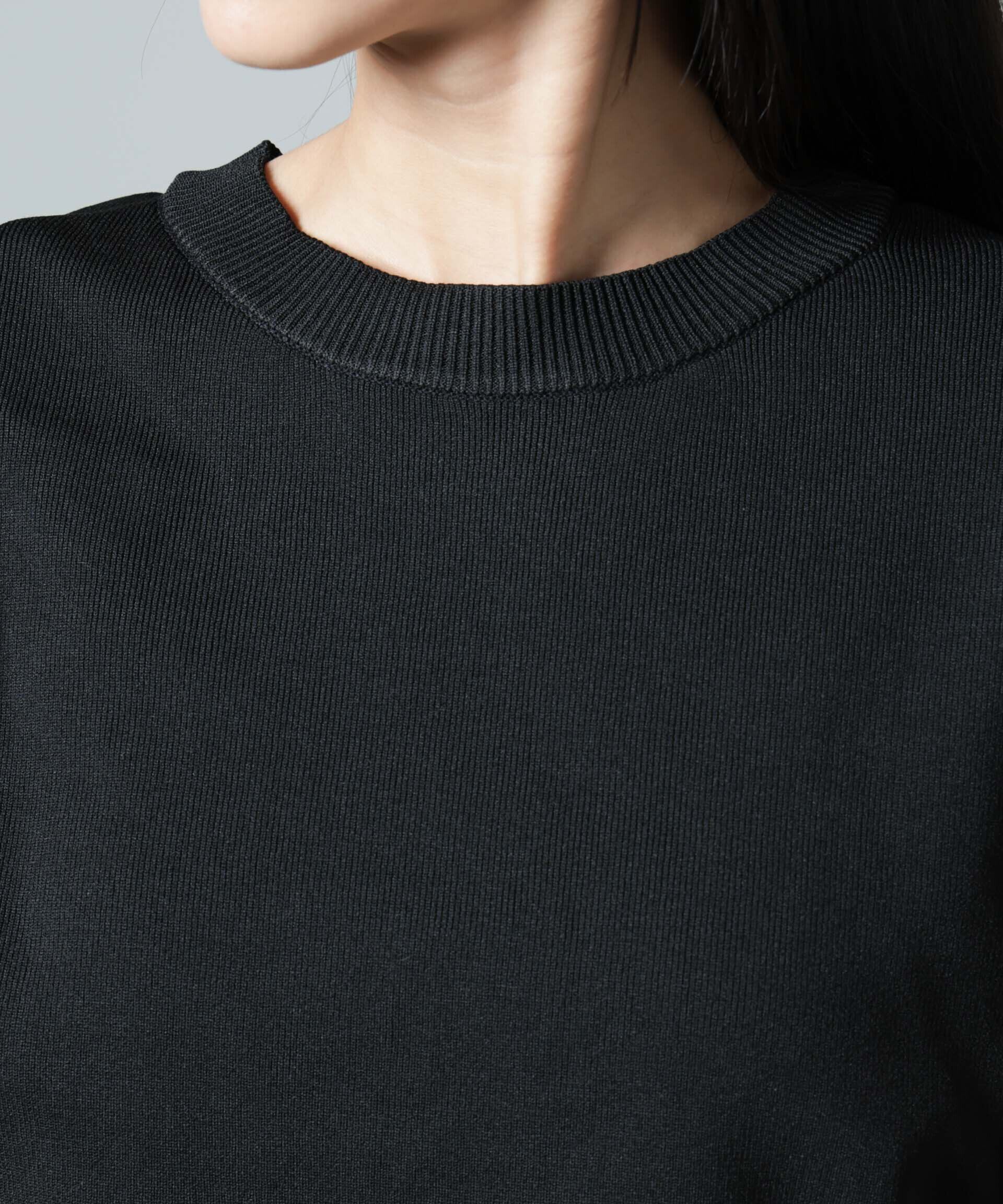 nano･universe「洗濯機洗い可パールスリーブニットトップス」|ニット・セーター|