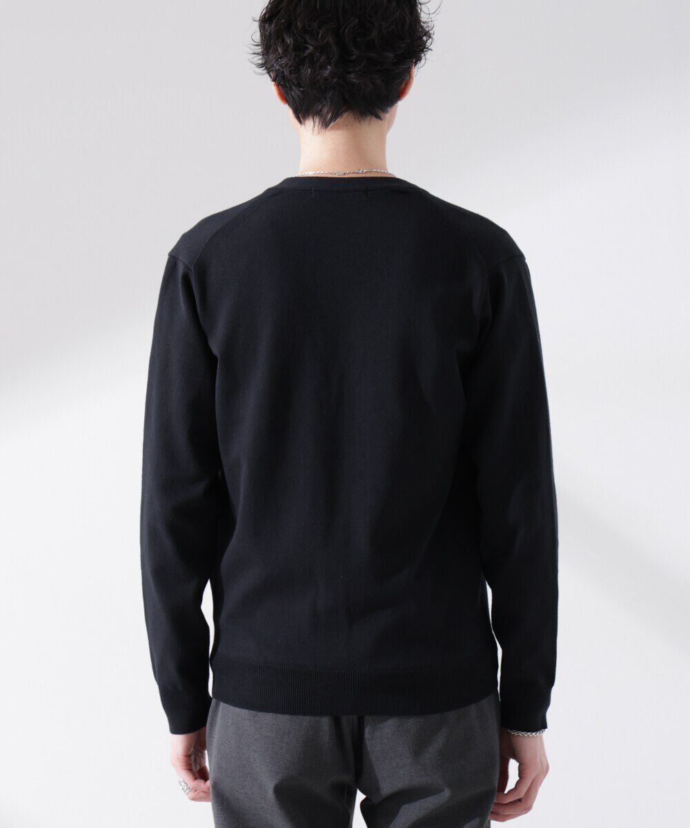 nano･universe「プレーティングスタンダードカーディガン」|ニット・セーター|