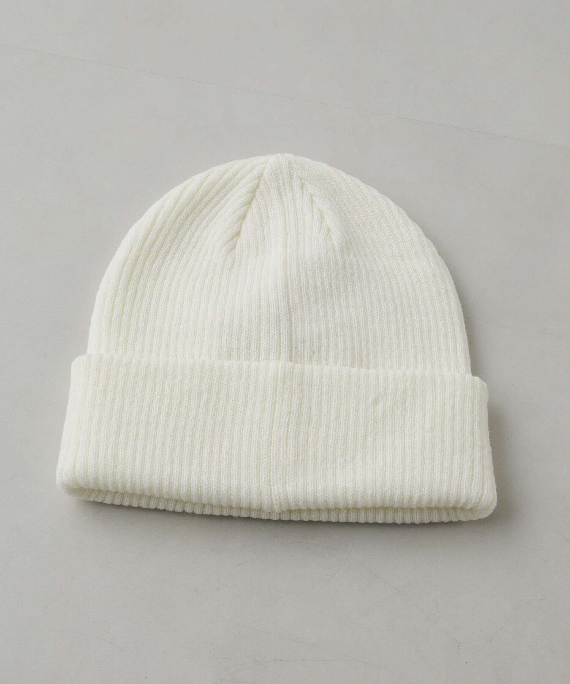 nano･universe「Champion/アクリルニットワッチ」|キャップ・キャスケット|