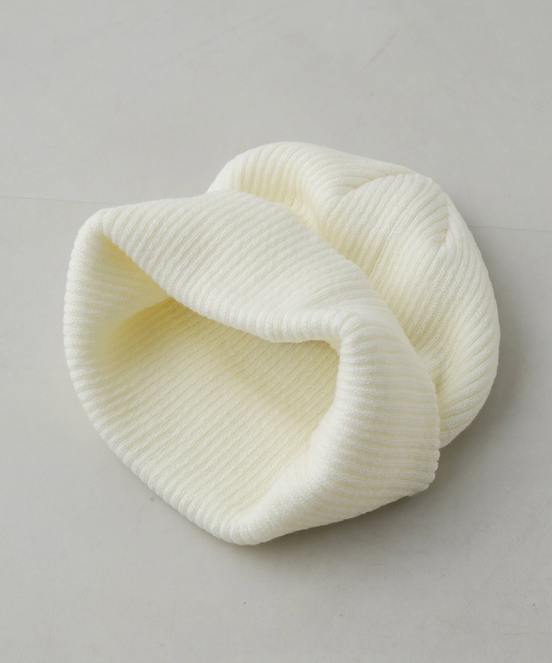 nano･universe「Champion/アクリルニットワッチ」|キャップ・キャスケット|