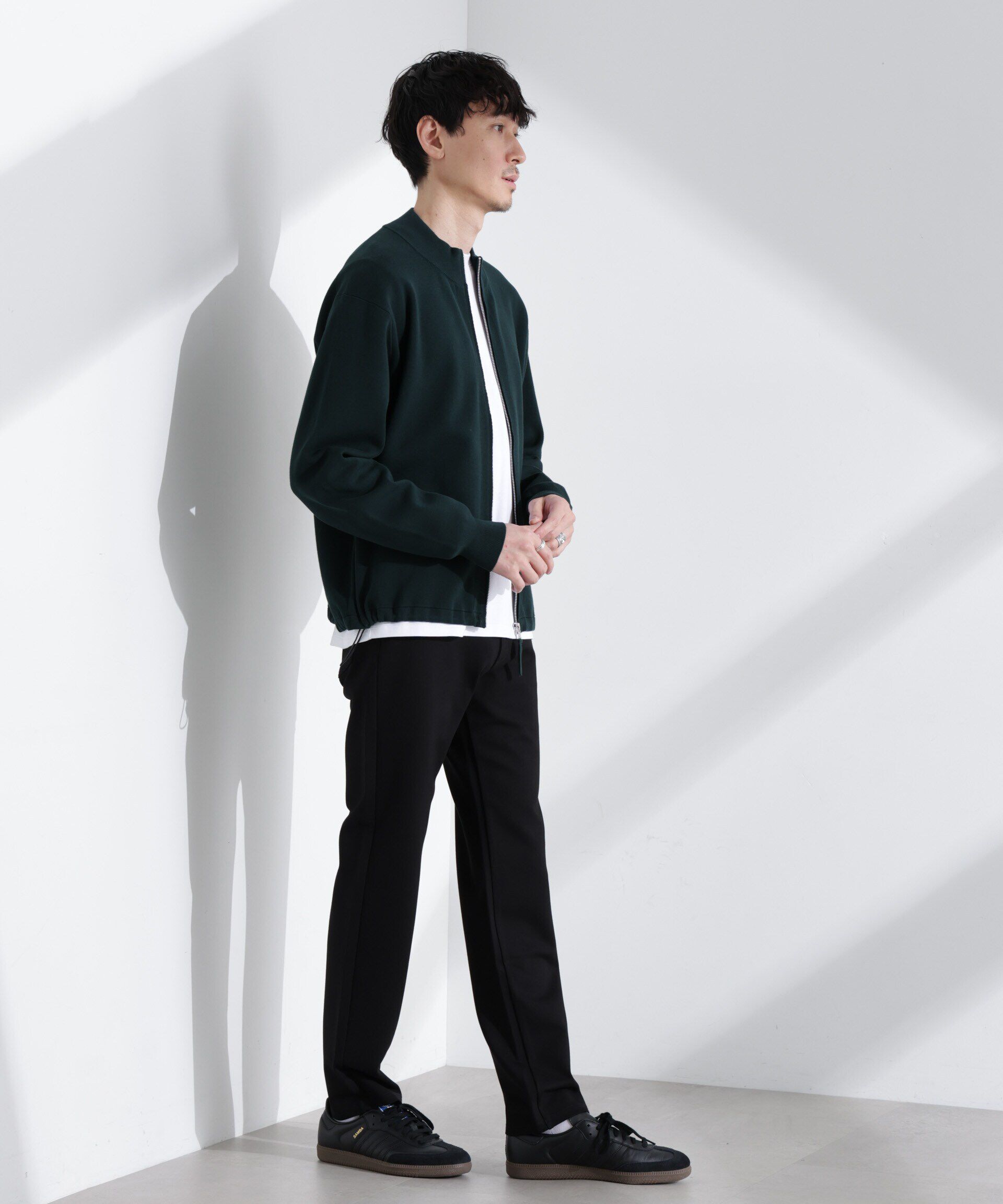 nano･universe「5P テーパードパンツ」|チノ|