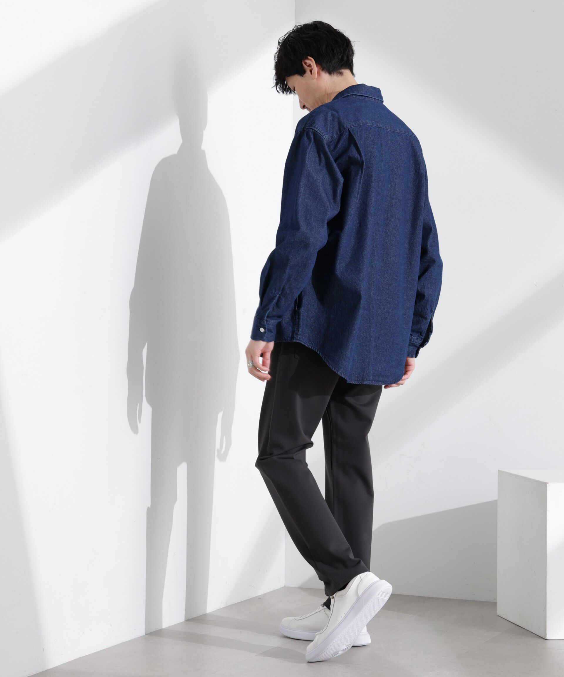 nano･universe「5P テーパードパンツ」|チノ|