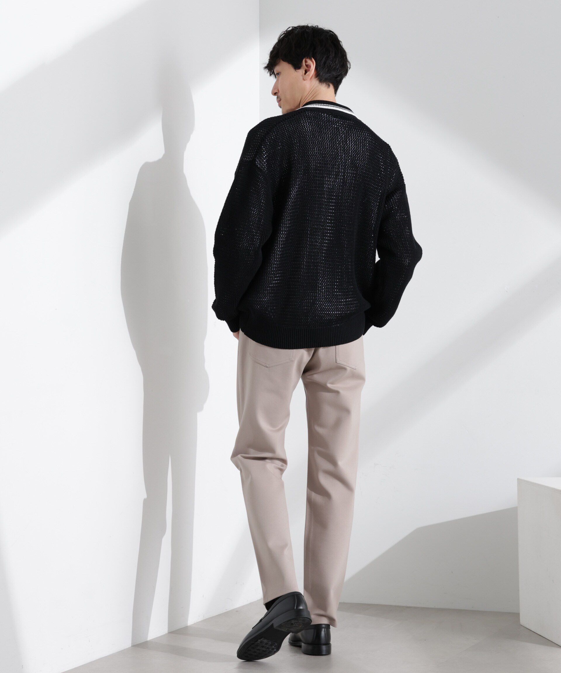 nano･universe「5P テーパードパンツ」|チノ|