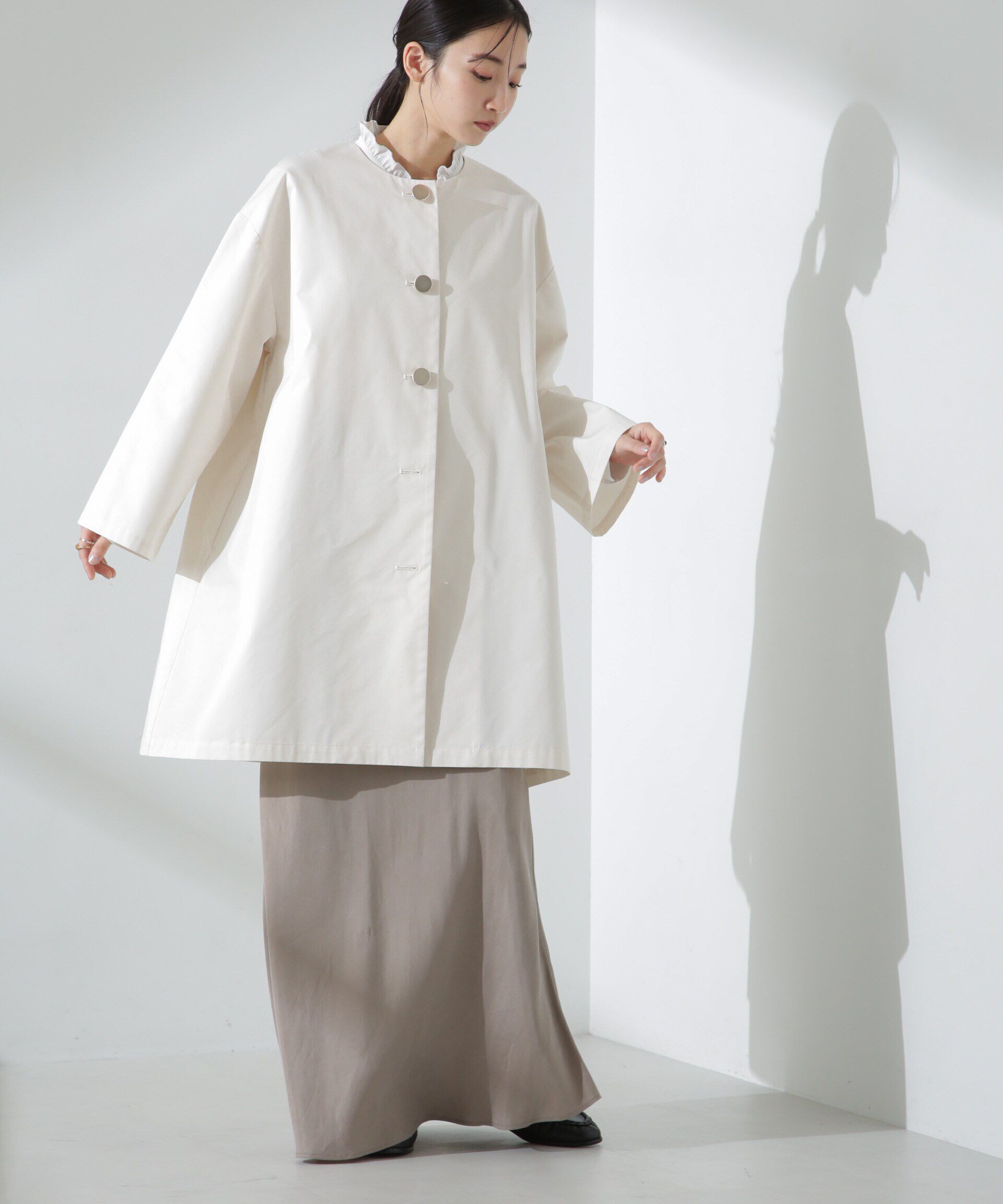 nano･universe「撥水&花粉ガードノーカラーコート」|その他|