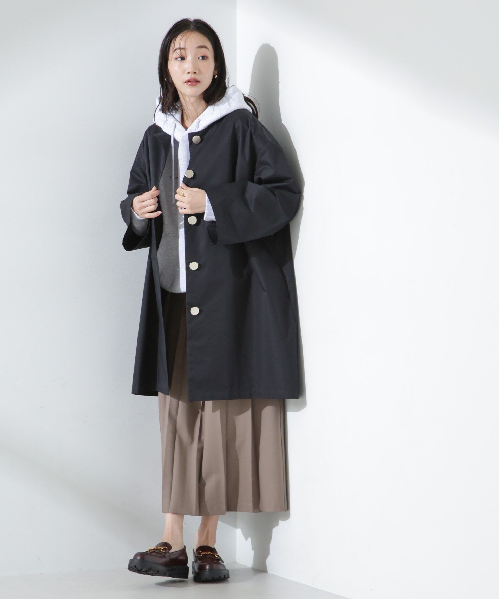 nano･universe「撥水&花粉ガードノーカラーコート」|その他|