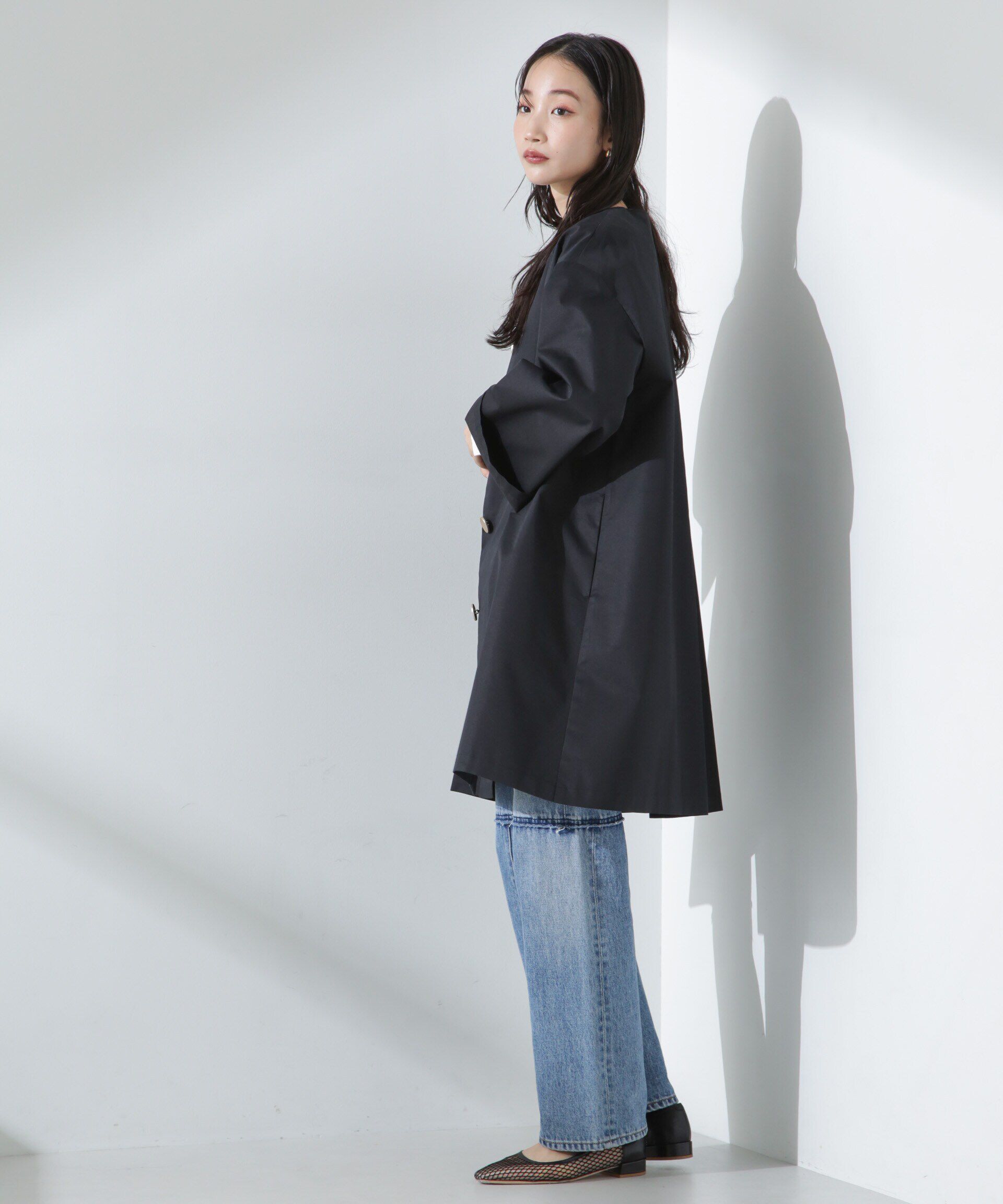 nano･universe「撥水&花粉ガードノーカラーコート」|その他|