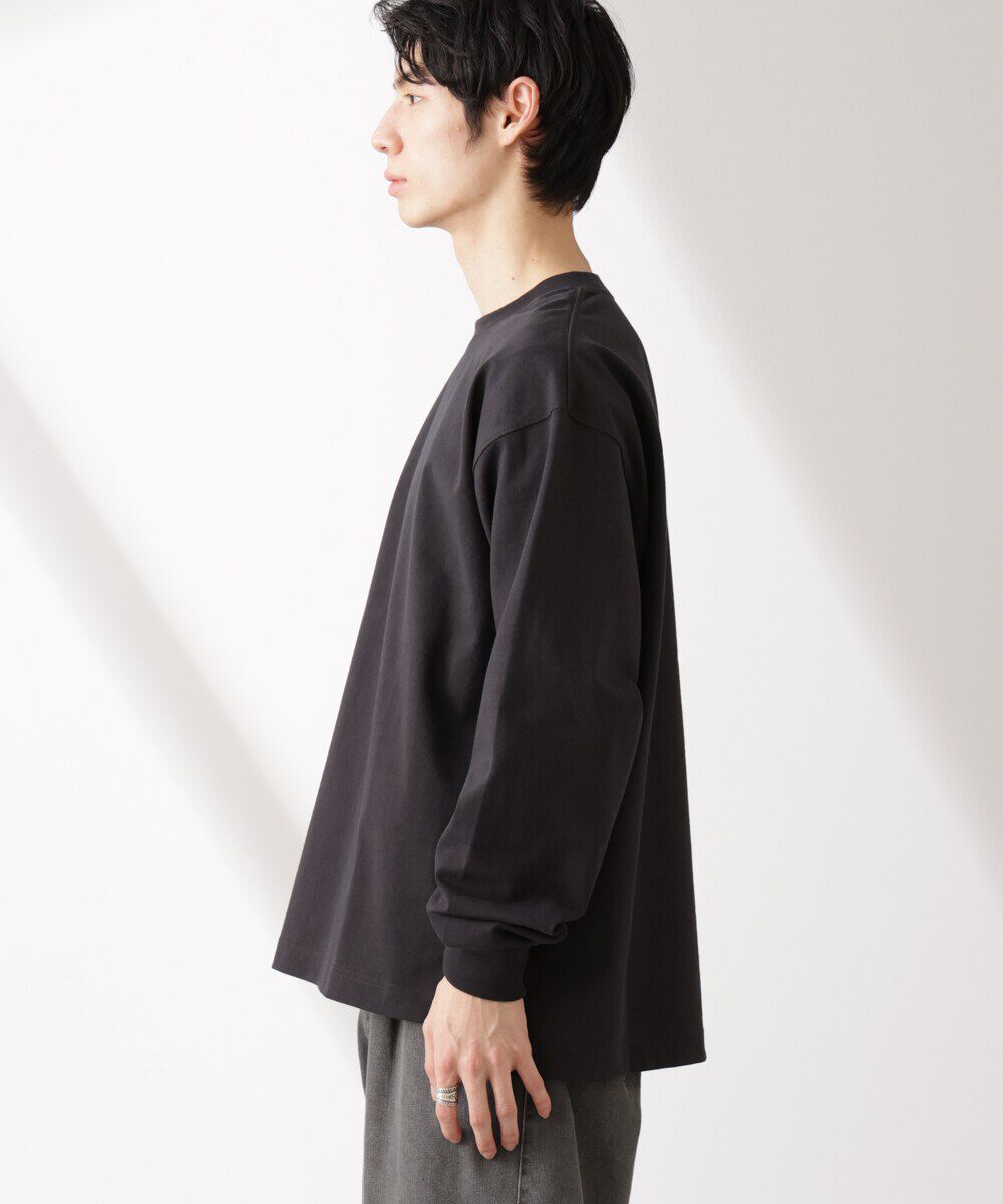 nano･universe「ヘビーオンスBigTシャツ 長袖」|Tシャツ・カットソー|